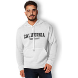 Moletom Canguru Califórnia Blusa De Frio Casaco Com Capuz