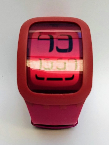 Reloj Swatch Digital Touch Rosa Funciona Perfecto Vintage