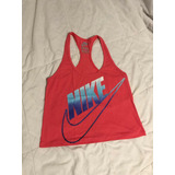 Nike Original Remera Musculosa Mujer Rosa Fucsia Talle M
