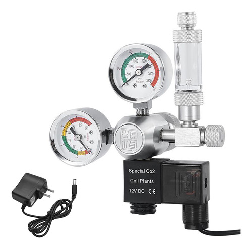 Solenoide Regulador De Burbujas Con Regulador De Co2 Para Ci