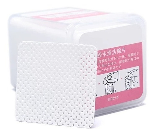 Caja Dispensadora Con 150 Toallitas (wipes) Para Manicure