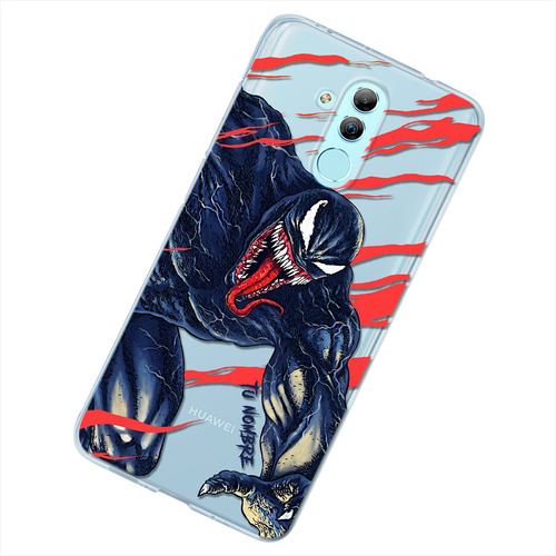 Funda Para Huawei Venom Spiderman Personalizado Tu Nombre