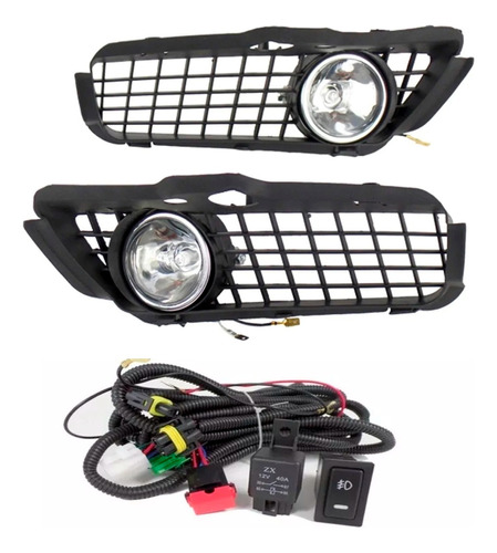 Faros De Niebla Golf Jetta 93-99 Mk3 Con Cableado Y Switch