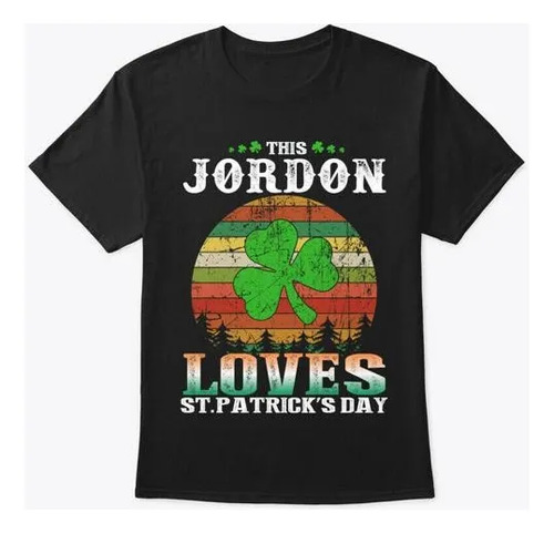 Esta Camiseta Retro Del Día De San Patricio De Jordon Love E
