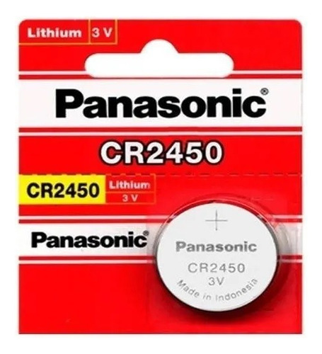 Bateria Cr2450 3v Pilha Original Panasonic C/1 Unidade 