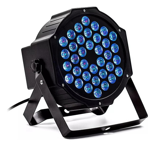 Canhão Refletor Led Par 64 Rgb Triled 36 Leds 3w Dmx Bivolt