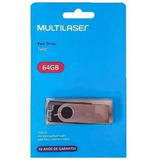 Pendrive 64gb Multilaser Twist 2 Pd590