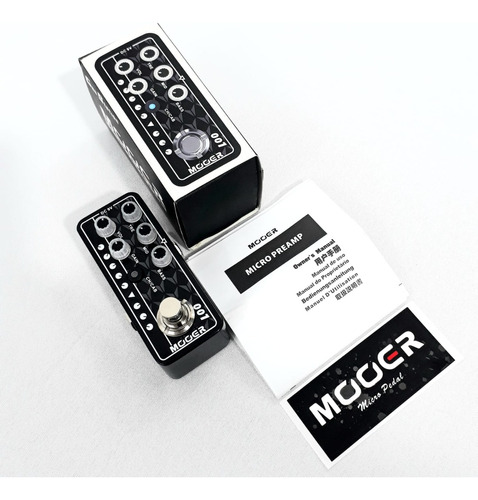 Pedal Mooer Preamp Para Guitarra Gas Station