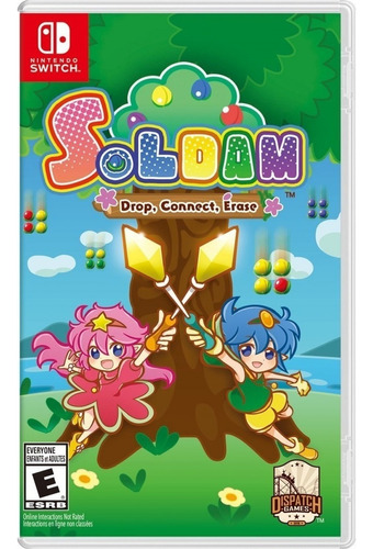 Jogo Mídia Física Soldam Drop Conect Erase Nintendo Switch