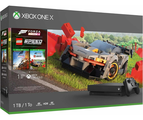 Xbox One X 1tb + Forza Horizon 4 Y Lego Dlc - Bundle Edition