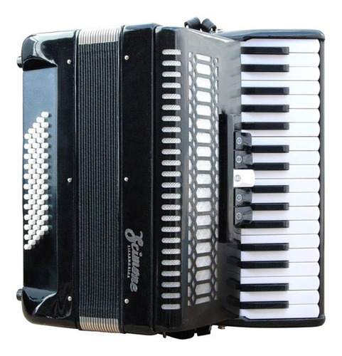 L1308 34k Bk Acordeon 60 Bajos C/case Scimone