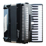 L1308 34k Bk Acordeon 60 Bajos C/case Scimone