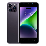 Teléfono Inteligente Android Barato I14 Mini 5.0 Pulgadas Morado Oscuro