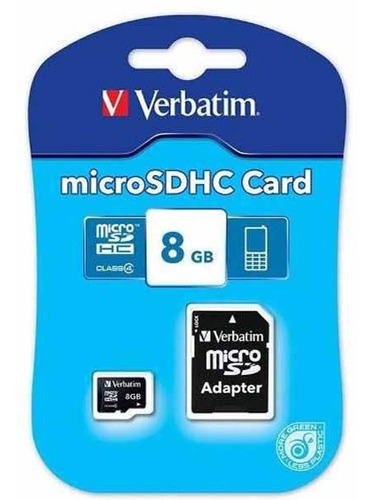 Memoria Verbatim Micro Sd 8gb C4 