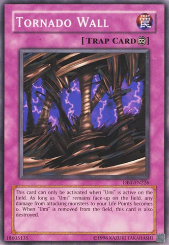 Tornado Wall (db1-en226) Yu-gi-oh!