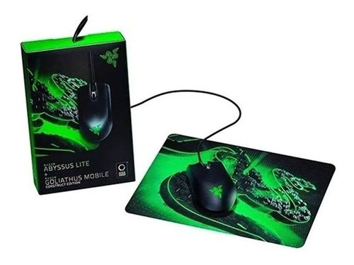 Kit Razer Mouse Abyssus Lite + Goliathus Mobile 