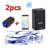 Mini Rastreador Gps Gf-07, Mini Gps+luz Antirrobo, 2 Unidade