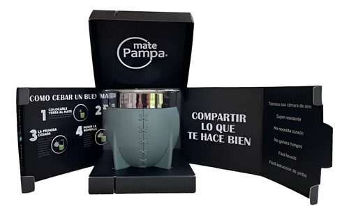 Mate Pampa Termico Xl Estilo Imperial Pvc + Packaging 
