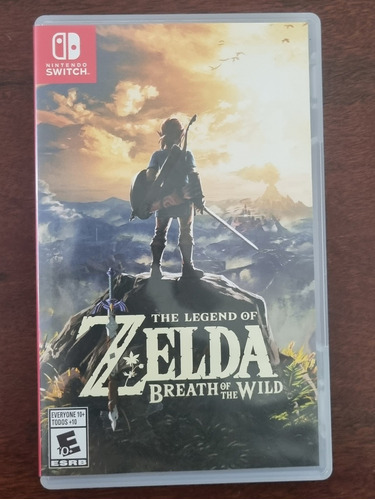 Zelda Breath Of The Wild Nintendo Switch Fisico Botw 