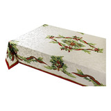 Mantel Mesa Rectangular Lazos De Navidad Benson Mills ;o