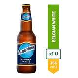 Cerveza Importada Blue Moon Belgian White 355ml Porron Promo
