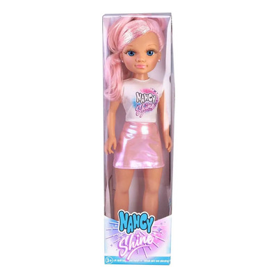 Muñeca Nancy Shine Cabello De Colores | Envío gratis