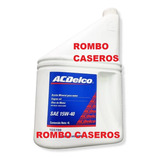 Aceite Mineral Acdelco 15w40 X 4 Litros