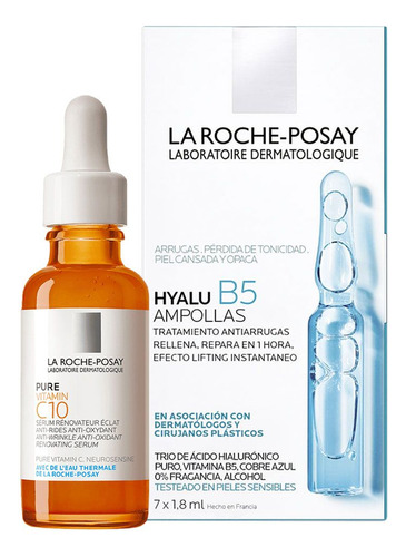 La Roche Posay Rutina Antiedad Iluminadora Rellenadora