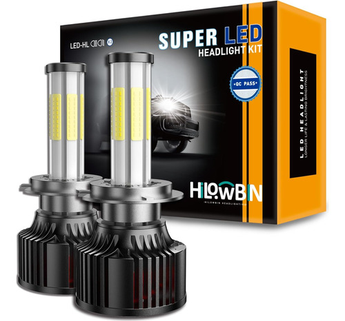 Par De Bombillos Led H7 Canbus De 25000 Lumens