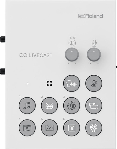 Roland Go Livecast Consola Mixer Stream Para Ios