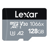 Tarjeta Microsdxc 128gb Lexar Professional 1066xuhs-i U3 V30 A2 4k