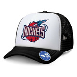 Gorra Trucker Houston Basquet Rockets New Caps