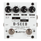 Pedal De Guitarra Joyo D-seed Delay Digital Doble Canal.