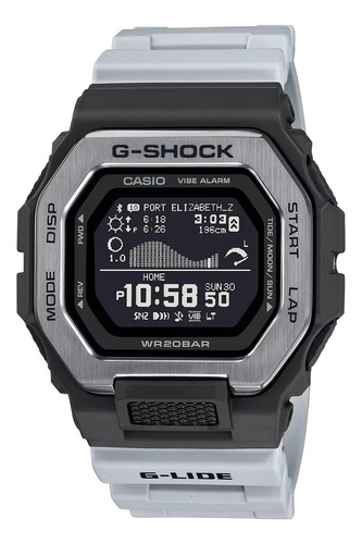 Reloj Casio Negro G Shock Gbx-100tt-8d Bluetooth Fase Lunar