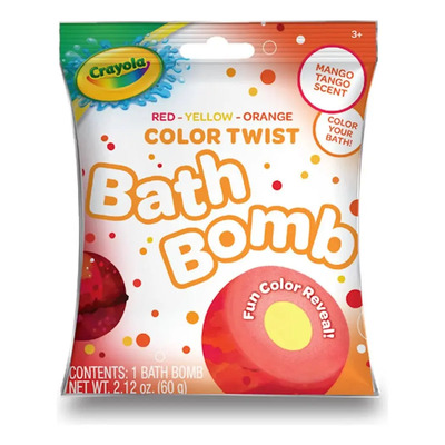 Bomba De Baño Con Aroma Y Pinta De Colores El Agua De Tina Color Naranja Fragancia Azúcar