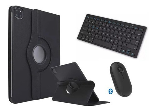 Capa Com Teclado E Mouse Bluetooth Para iPad Pro 11 M1 2020