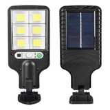 Led Energia Solar 200w Luminaria Jardim Poste Lámpara [u]