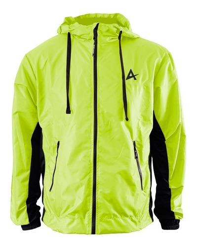 Campera Rompeviento Forrada Invierno Impermeable Running Fit