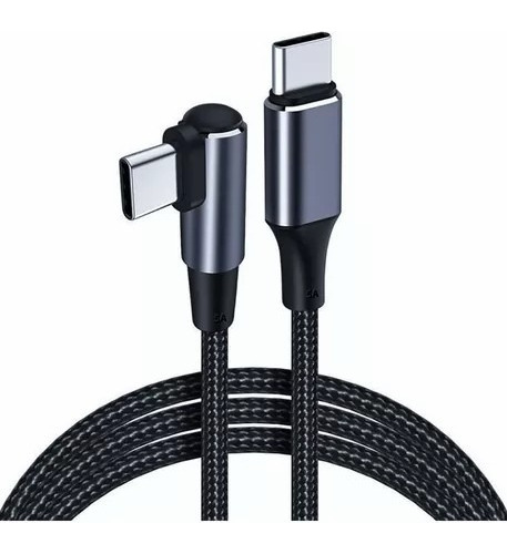 Cable Usb Tipo C A C Carga Rapida 100w  Qc 5.0 Datos 2 Metro