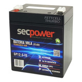 Bateria 12v 5ah Para Caixa De Som Ecopower 1291 350w
