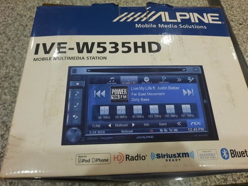 Stereo Alpine Doble Din 6.1 Muy Poco Uso