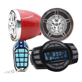 Amplificador For Motocicleta 518-a, Bluetooth, Mp3, Alarma