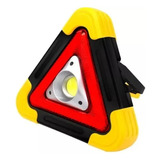 Triangulo De Carretera Led Luz Emergencia Recargable 