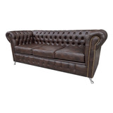 Sillon Chesterfield Capitone 2 O 3 Cuerpos Premium Dadaa