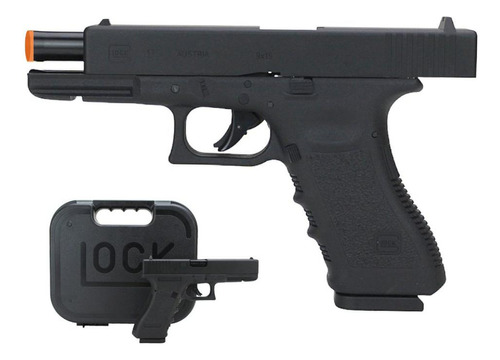 Pistola De Pressão Co2 Glock G17 4.5 Chumbinho E Bbs Umarex