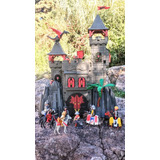 Playmobil Castillo 3269 Con Lote De Personajes Y Accesorios 