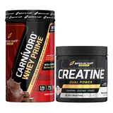 Creatina Dual Power 150g + Carnívoro Isolate 900g Bodyaction