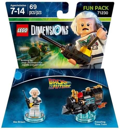 Lego Dimensions Doc Brown Fun Pack 71230