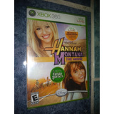 Xbox 360 Live Video Juego Hannah Montana The Movie No Usado