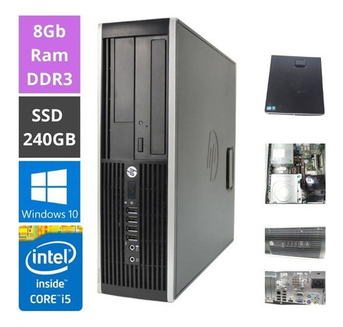 Cpu Desktop Pc Hp 8200 Core I5 2ªg 2400 3.10ghz 8gb Ssd120